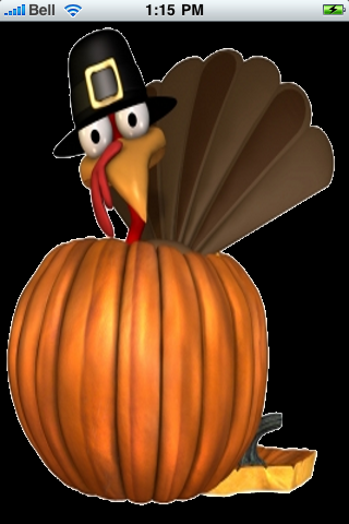 Thanksgiving Turkey Snow Globe image #1