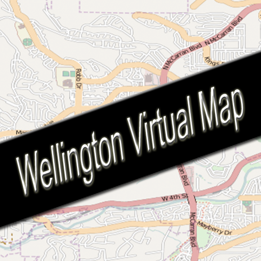 Wellington, New Zealand Virtual Map