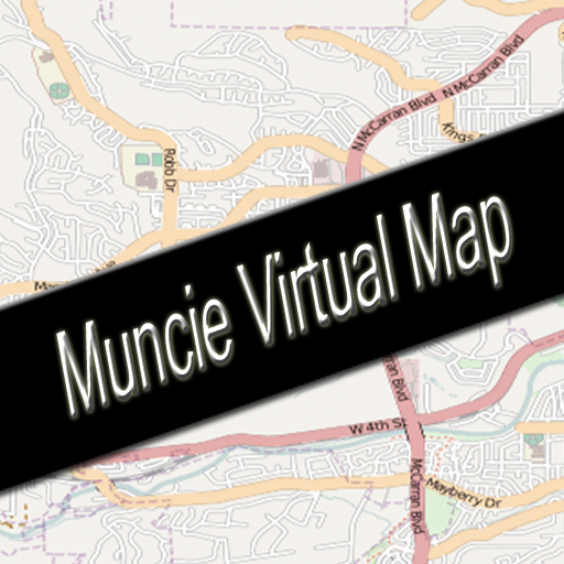 Muncie, Indiana Virtual Map