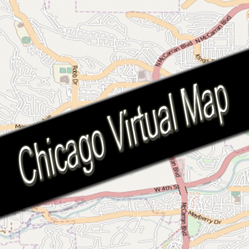 Chicago, Illinois Virtual Map