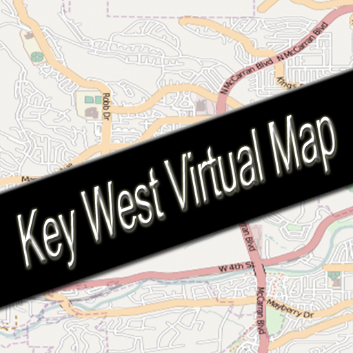 Key West, Florida Virtual Map