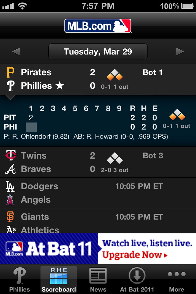 MLB.com At Bat Lite screenshot 3