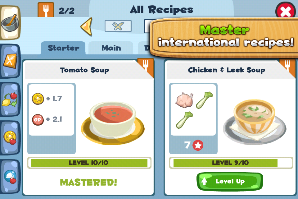 Restaurant City: Gourmet Edition screenshot 2