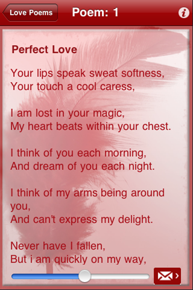 Love Poems With Loves *** Lifestyle Entertainment free app for iPhone ...