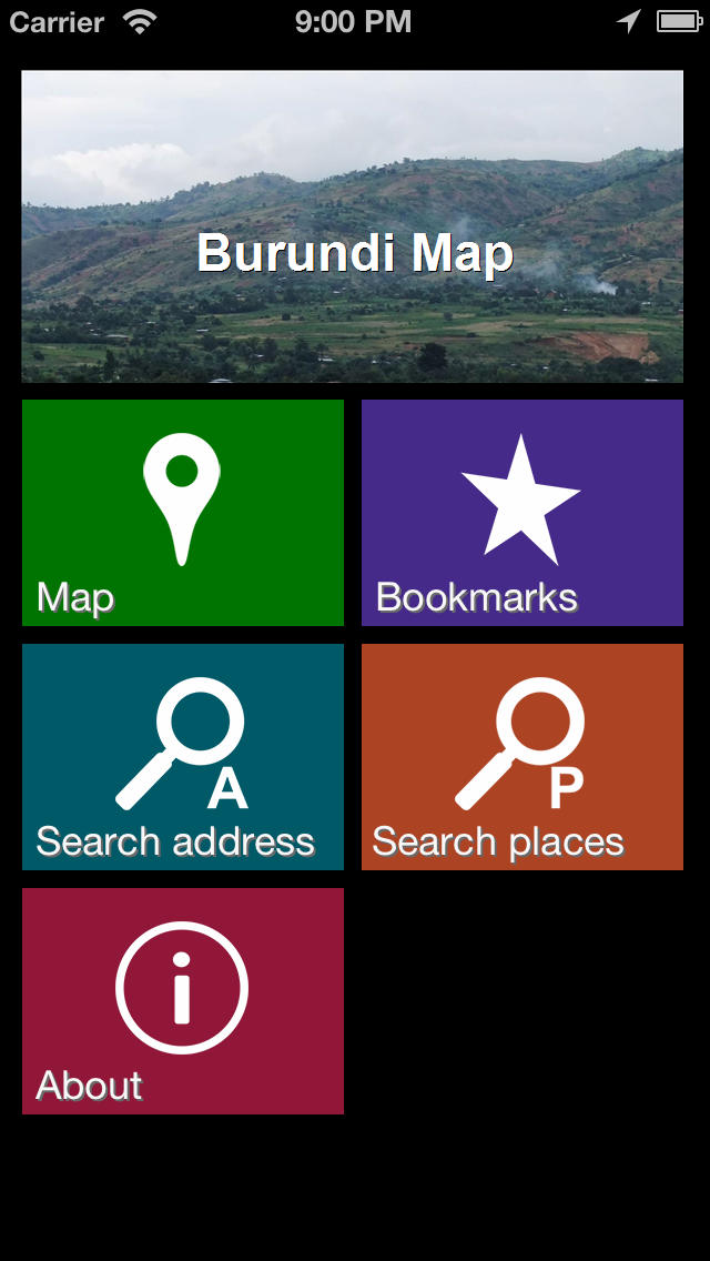 Offline Burundi Map - World Offline Maps screenshot 2