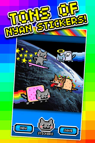 NyanCam - Nyan Cat Sticker Photobooth! - náhled