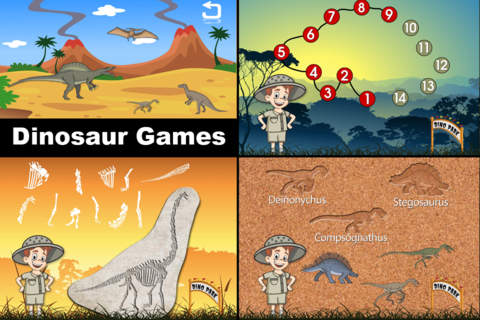 Dinosaur Park Math Lite - náhled