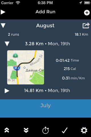 !Run For Life: GPS run tracker for Jogging. - náhled