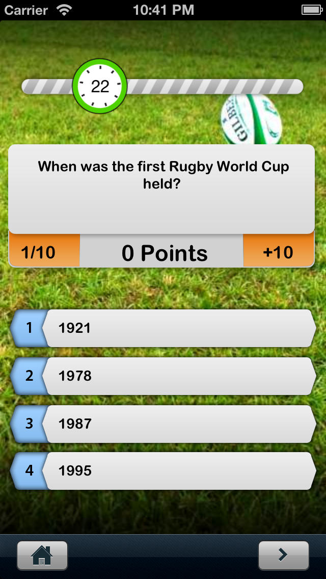 iQuiz for Rugby ( World Cup and League Sport Trivia ) screenshot 5