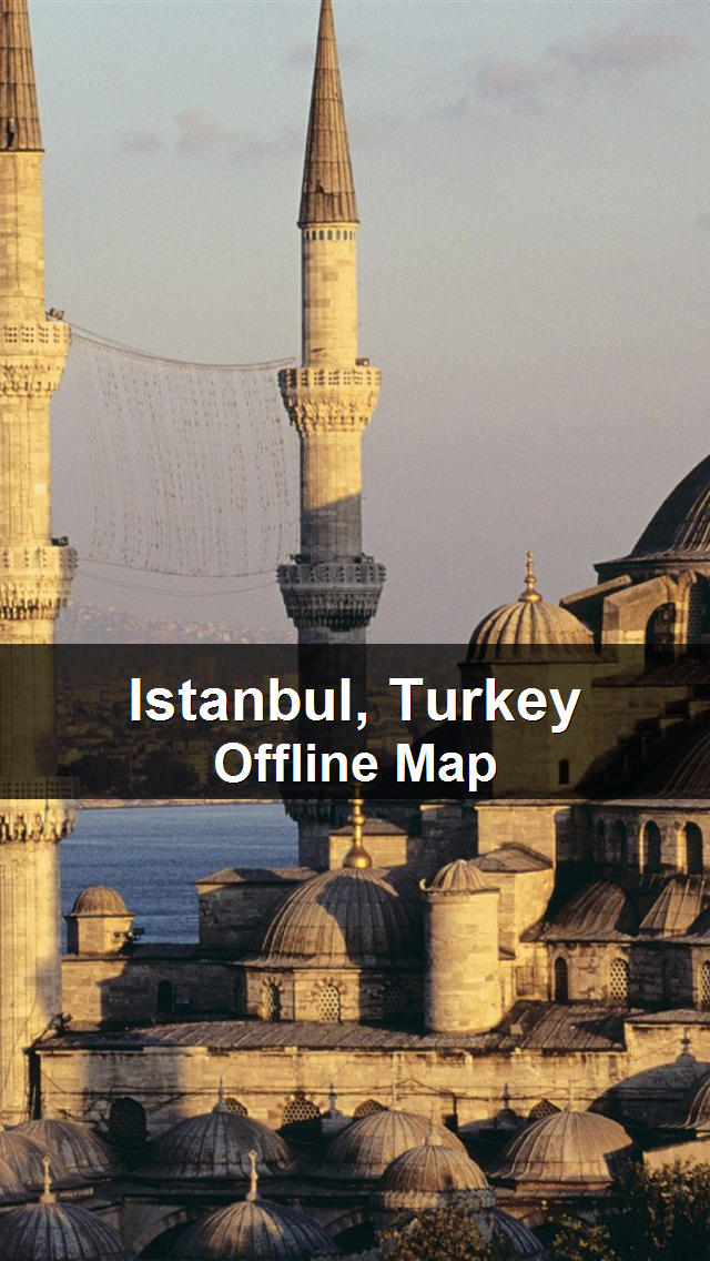 Offline Istanbul, Turkey Map - World Offline Maps screenshot 1