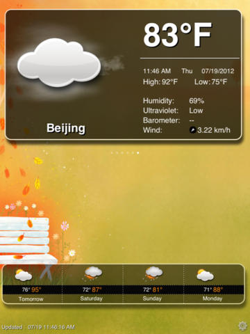 Animation Weather for iPhone and iPad screenshot 7