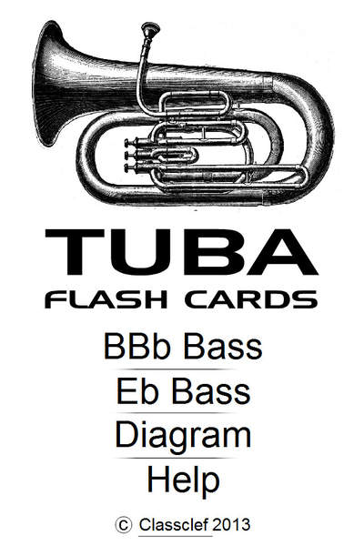 app features flashcards to develop note reading on the bass clef