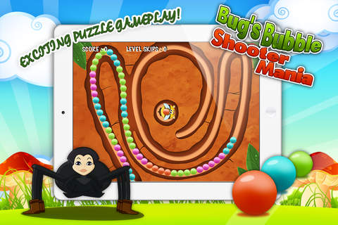 Bug's Bubble Shooter Mania - Match the Colored Dot - náhled