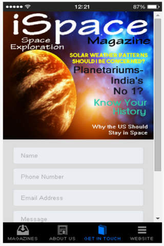 iSpace:Space Explorer Magazine - náhled