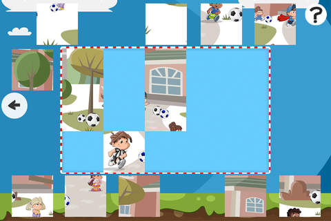 A Sportsball Jigsaw Puzzle for Pre-School Children - náhled