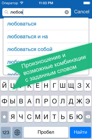 Русско <> Испанский Офлайн Словарь + Онлайн Перево - náhled