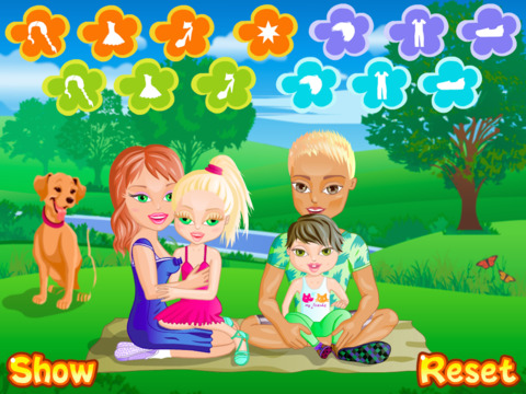 Family Picnic Dress Up - náhled