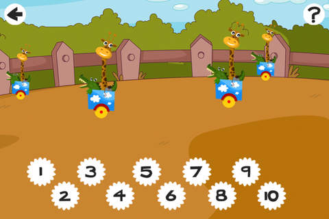 All Aboard! Counting Game for Children: learn to c - náhled