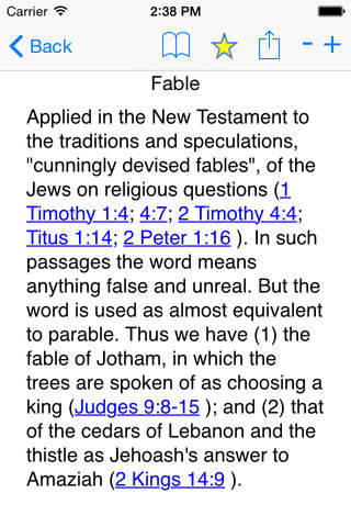 Easton Bible Dictionary with KJV verses - náhled