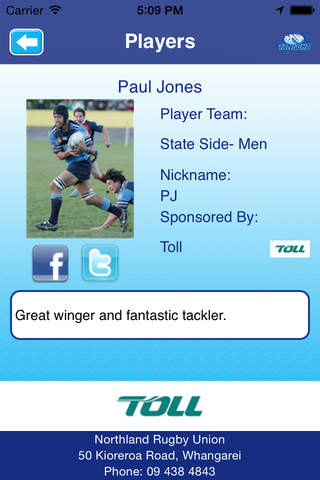 Northland Rugby Union - náhled