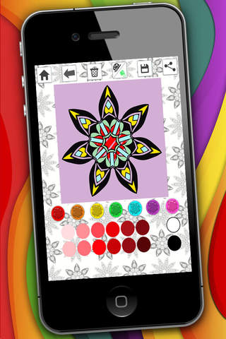 Mandalas coloring pages – Secret Garden colorfy ga - náhled
