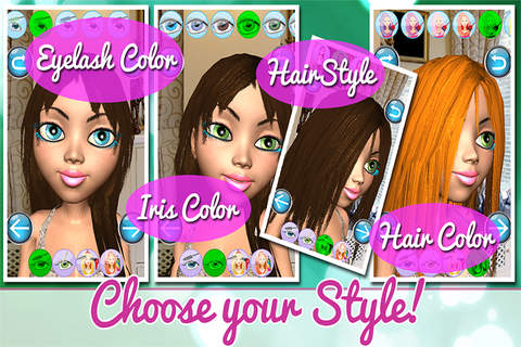 Princess Game: Salon Angela 3D - náhled