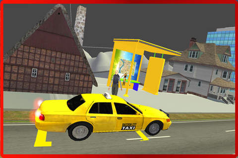 Taxi Driver Sim: Hill Station 2016 – free yellow c - náhled