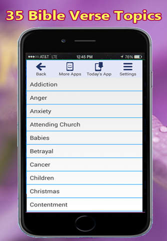 Bible Verses By Topic - náhled
