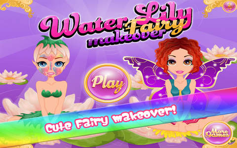 Water Lily Fairy Makeover - náhled
