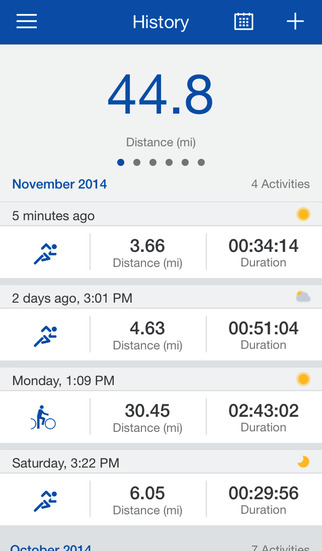 Runtastic Running Tracker PRO screenshot 3