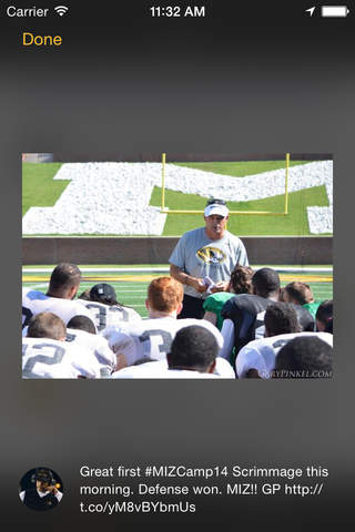 Mizzou Game Day - náhled