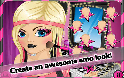 Nerdy to Emo Makeover - náhled