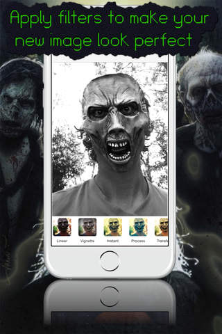Mask Booth - Transform into a zombie, vampire or s - náhled