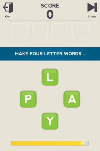 4 Little Letters - Unscramble Words - náhled