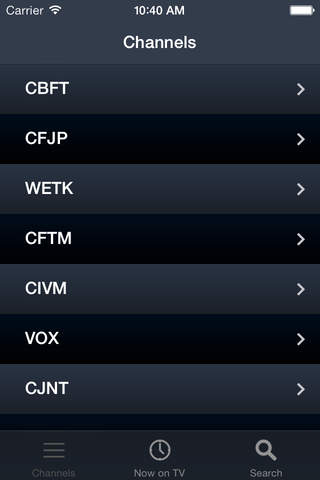 Television for Canada - náhled