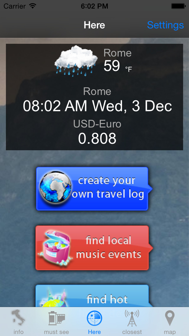 Italian Travel Guide - screenshot 1