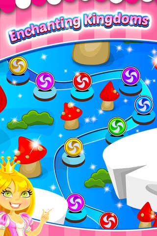 Little Pink Princess Candy Quest - Bubble Shooter  - náhled