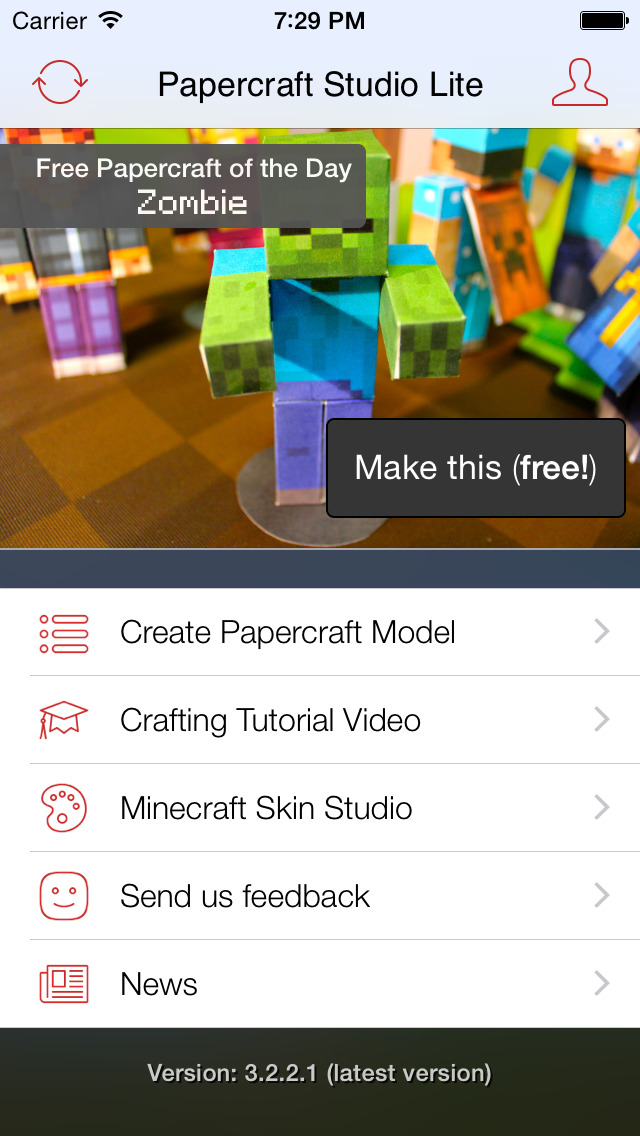 Minecraft: Papercraft Lite screenshot 2
