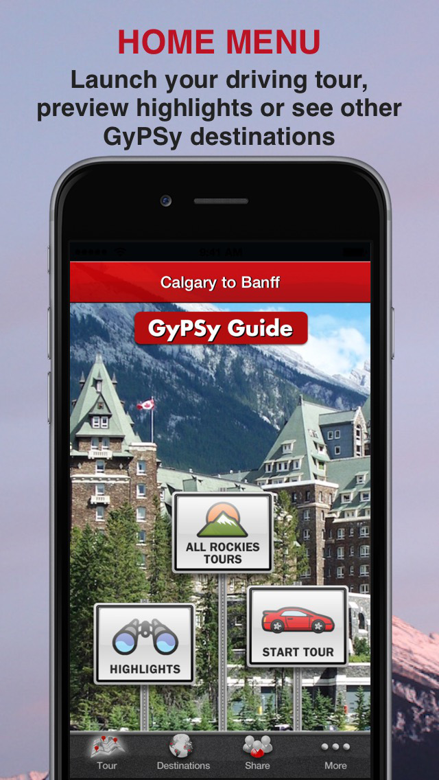 Calgary to Banff GyPSy Guide screenshot 5