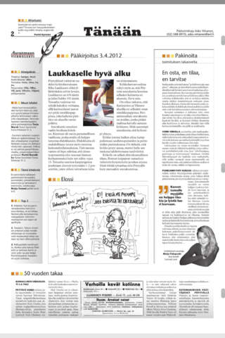 Auranmaan Viikkolehti - náhled