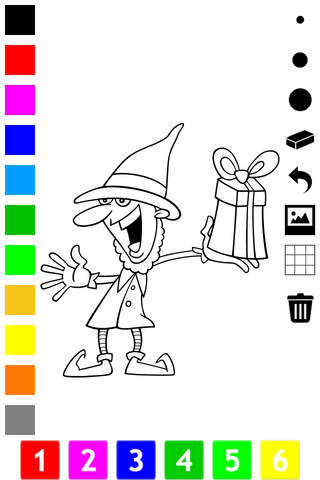 A Coloring Book of Christmas for Children - náhled
