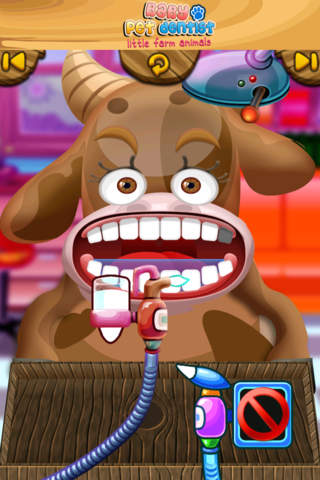 A Baby Pet Lil Tooth Doctor Farm Animal Family Den - náhled