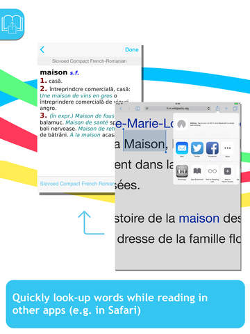 French - Romanian Slovoed Compact talking dictionary screenshot 8