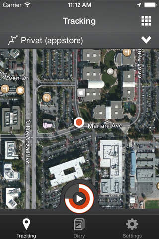 GPS Live Tracking - náhled