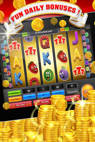 Fun Fruit Frenzy Slots : Free 777 Slot Machine Gam - náhled