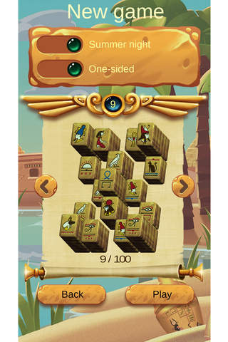 Doubleside Mahjong Cleopatra - náhled