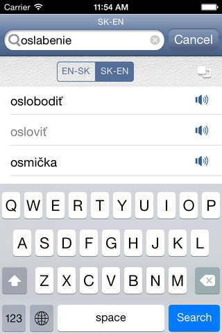 Slovak<>English Dictionary - náhled
