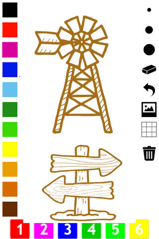 A Cowboys & Wild West Coloring Book for Children:  - náhled