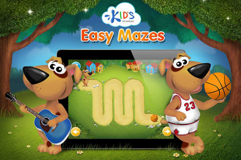 Easy mazes for kids - my first workbook by Kids Ac - náhled