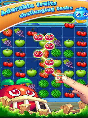 Happy Fruit Splash - Garden Match-3 - náhled